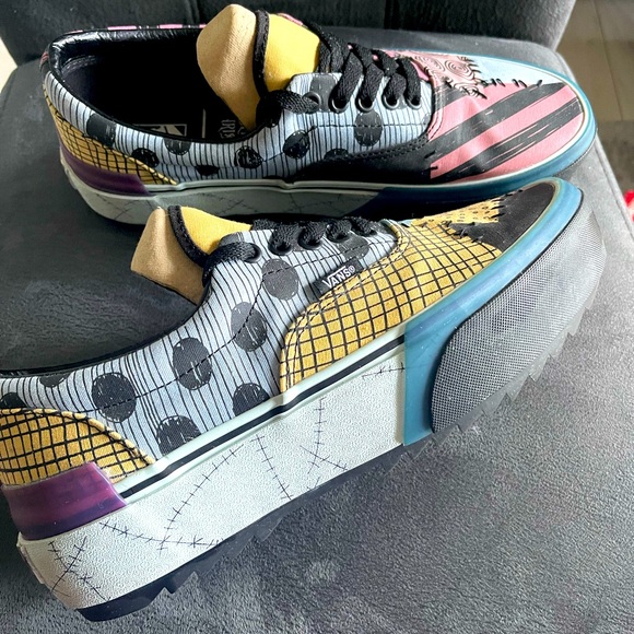 ✨Nightmare Before Christmas Platform Vans - Picture 2 of 4